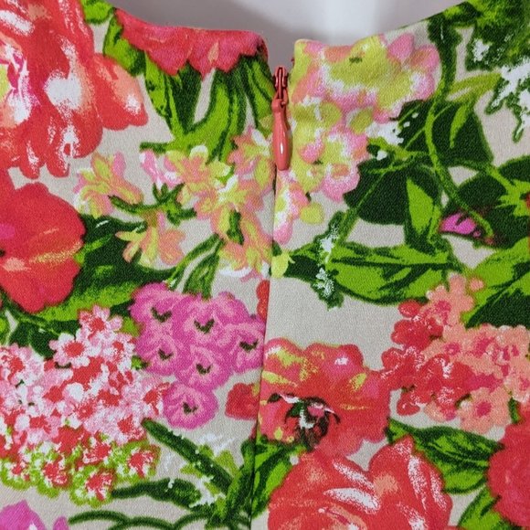 Tiana B Multi-Colored Floral Sleeveless Fit & Flare Midi Dress - size 24W - Picture 8 of 11